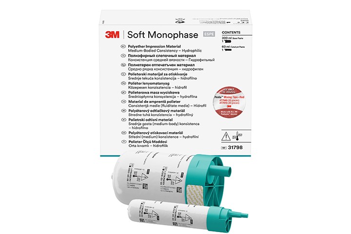 3M™ Soft Monophase Polieter Ölçü Materyali, 31798