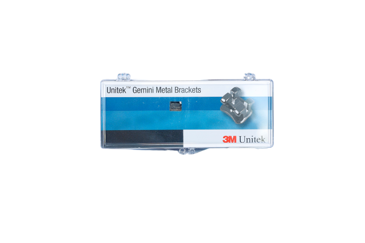 3M™ Unitek™ Gemini Bracket, 119-163, Roth, .018, U/L, 5x5, 0T-HK, 20/Kit